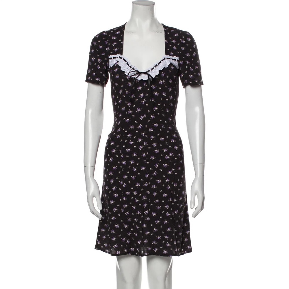 Rouje floral print mini dress